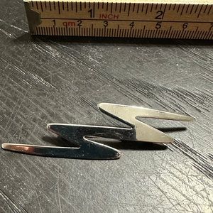 Vintage Beau-Ster Silver Tone Lapel Pin